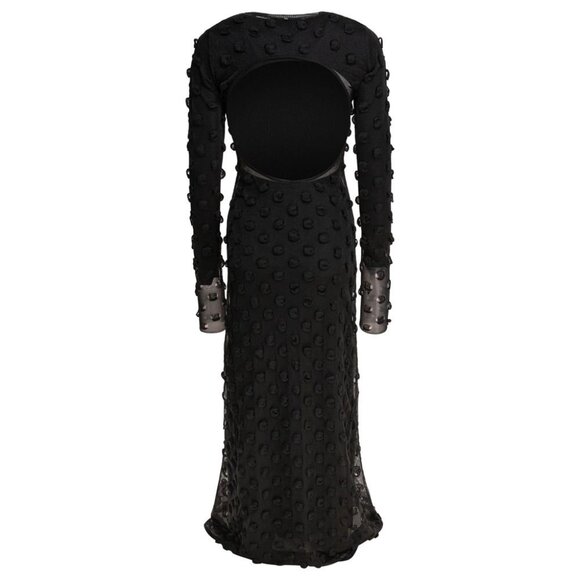 Max Mara Sportmax Long Flared Dress tag size S Women - Picture 2 of 4